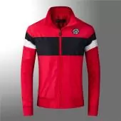 chaqueta tommy nouvelle collection zip 2823 rouge